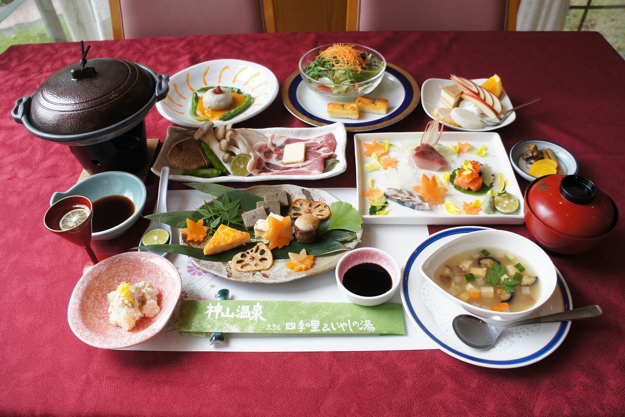 Kamiyama Onsen Hotel Shikinosato & Iyashinoyu Tokushima Zewnętrze zdjęcie